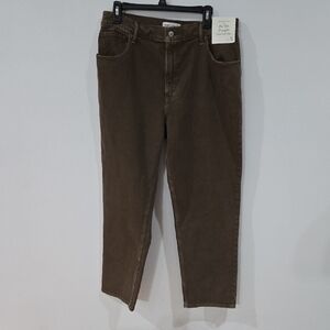 Abercrombie & Fitch Sz 32/14s Womens The '90s Straight Ultra High Rise Jeans